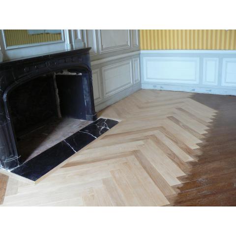 Parquet Château Montgeoffroy à Mazé