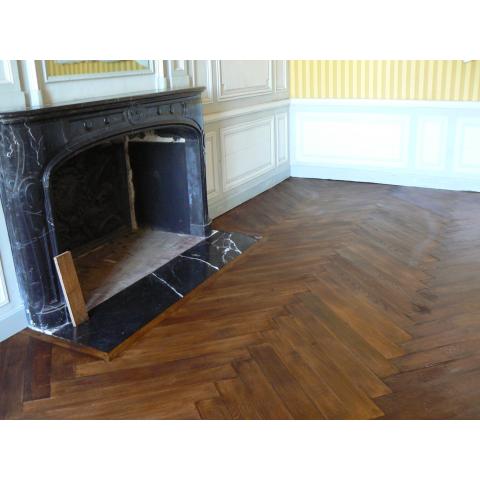 Parquet Château Montgeoffroy à Mazé